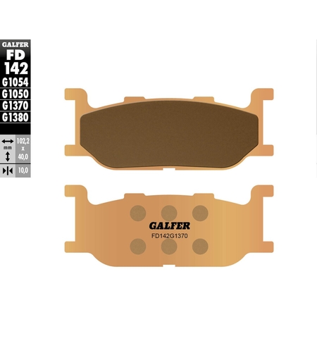 Предни мото накладки Galfer SINTERED COMPOUND FD142G1370