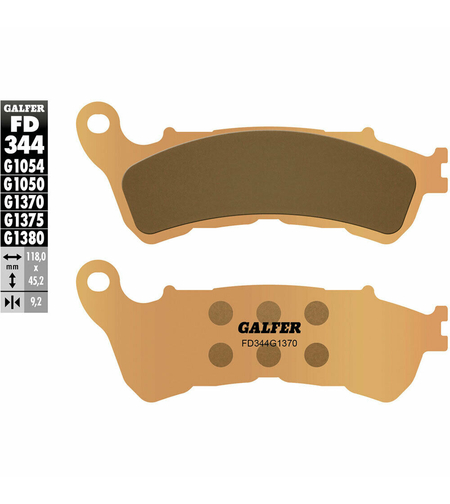 Предни мото накладки Galfer SINTERED COMPOUND FD344G1370
