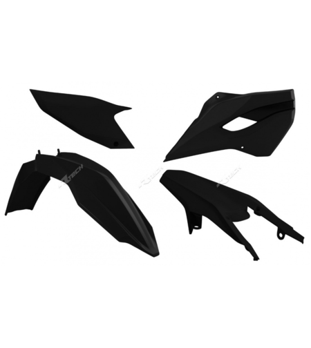 Комплект пластмаси RACETECH Plastic Kit Black Husqvarna TE/FE 2014