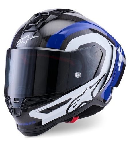 Каска ALPINESTARS Supertech R10 Arius Black/White/Blue