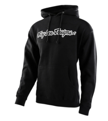 Детски суитшърт TROY LEE DESIGNS Signature - Black