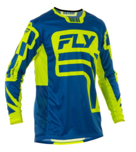 Мотокрос блуза FLY RACING Lite L.E. Lancer - Navy/Hi-Vis