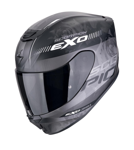 Каска SCORPION EXO 391 Ava Mat/Black/Silver