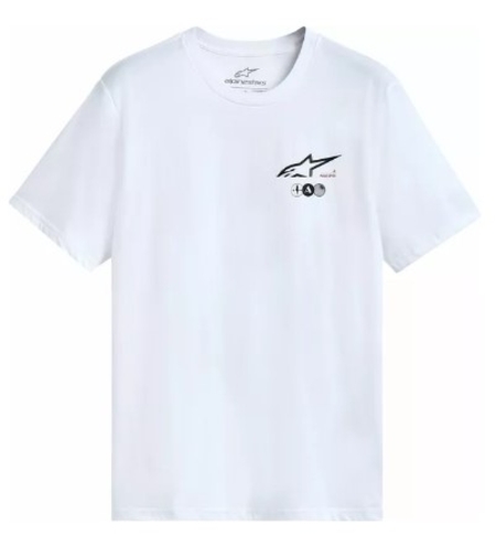 Тениска ALPINESTARS CSF ASYM WHT