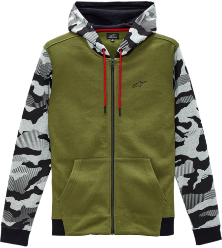 Мото суичър ALPINESTARS HOODIE TERRAIN OLIVE