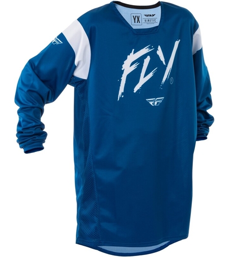 Детска мотокрос блуза FLY RACING Kinetic Stoke- Navy/White 2025