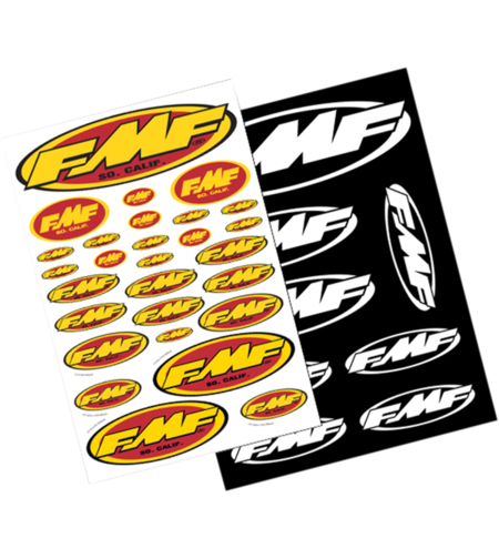 Стикери FMF DECAL FMF ASSORTED SHEET