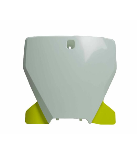 Табела за номер RACETECH Front Number Plate White/Yellow Husqvarna TC/FC 19-20