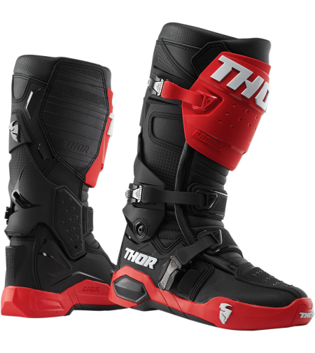 Мотокрос ботуши THOR RADIAL RED/BLACK