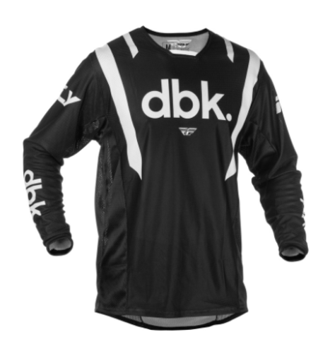 Мотокрос блуза FLY RACING Kinetic Mesh DBK - Black/White