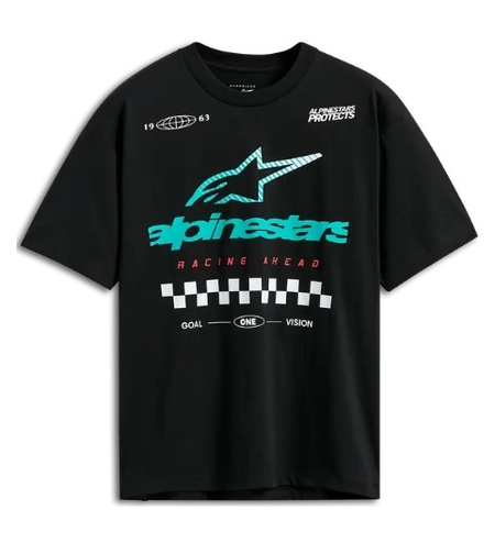 Тениска ALPINESTARS SS CSF OVERSIZED APLOMB BLACK