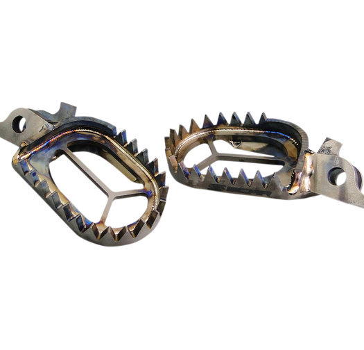 Титаниеви степенки SCAR за KAWASAKI