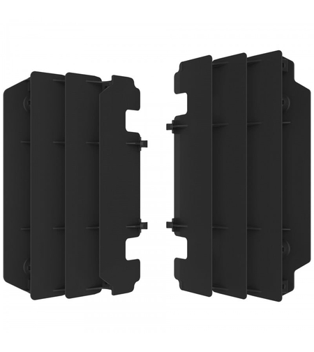 Предпазител за радиатор POLISPORT Kawasaki KX125(97-98/03-05) KX250(97-98/03-04) Black