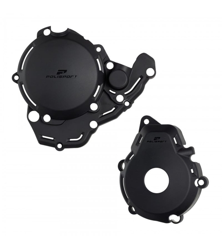 Комплект протектор за капака на двигателя POLISPORT Extreme Engine Protection Kit KTM EXC-F 250/350 (2024) Black
