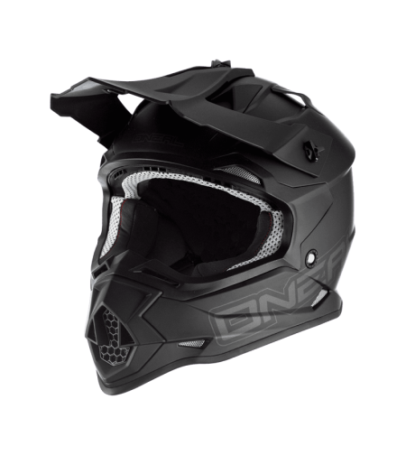 Детска крос каска O'NEAL 2SERIES FLAT BLACK