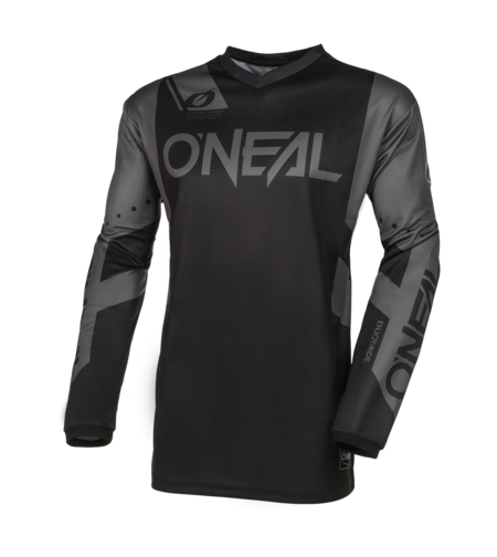 Мотокрос блуза O`NEAL ELEMENT RACEWEAR BLACK/GRAY V.24