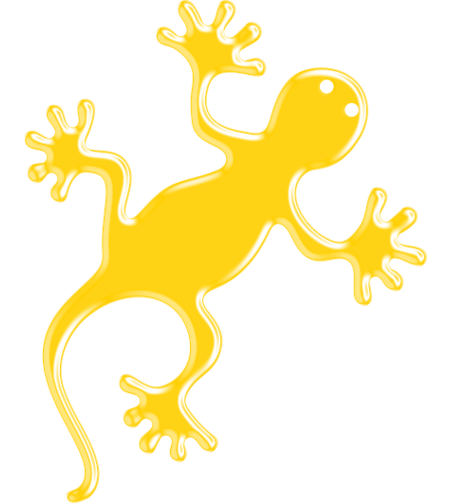 3D стикер ONEDESIGN 3DGECOYP YELLOW