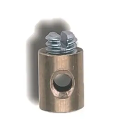 Нипел за жило DOMINO CABLE FITTING NIPPLE BRASS STEEL