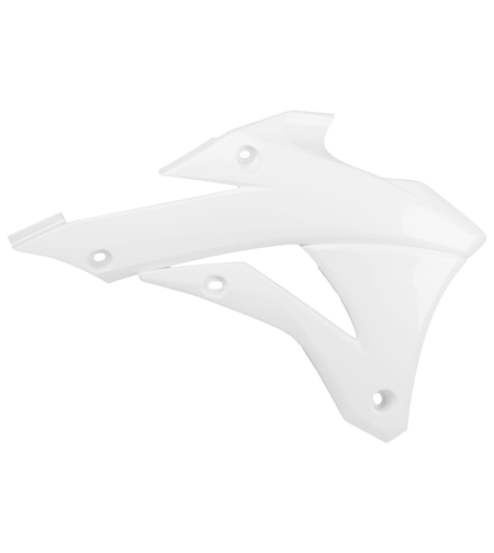 Пластмасови капаци за радиатор Polisport Kawasaki KX85/100 - 2014-21 White