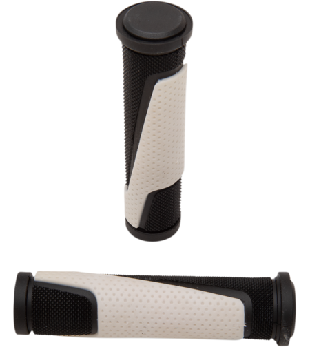 Ръкохватки PROGRIP807 Double Density Open End BLACK/WHITE