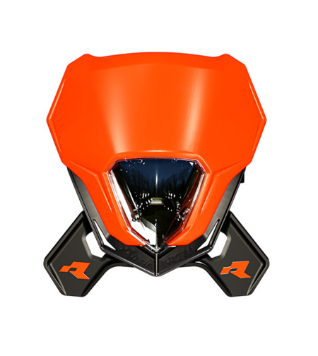 Фар RACETECH V-FACE 2.0 LED Headlight (Black/Orange)