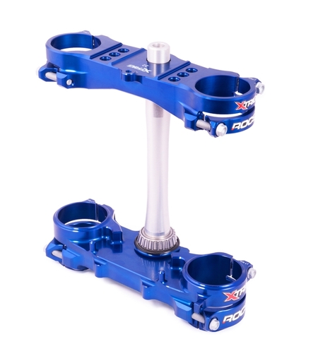 Трипътник XTRIG ROCS Tech Triple Clamp blue Yamaha YZ250F/YZ450F