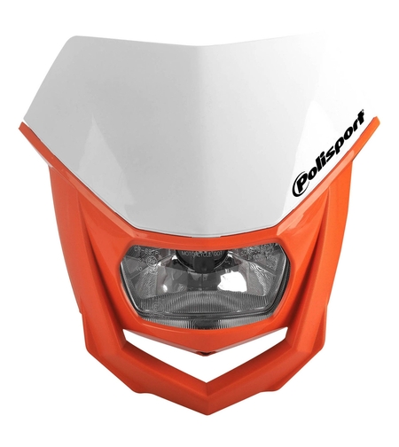 Фар Polisport HALO - WHITE/ORANGE