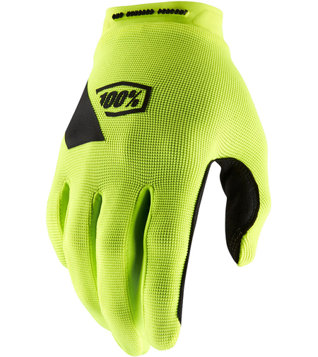 Мотокрос ръкавици 100% RIDECAMP FLUO YELLOW