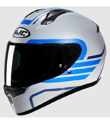 Каска HJC C10 LITO SILVER/BLUE
