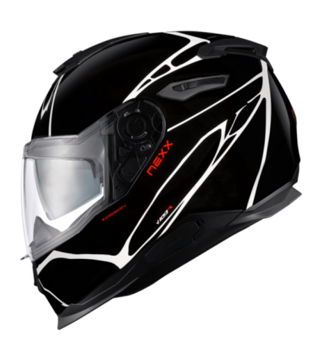 Каска NEXX Y100 B-SIDE BLACK WHITE
