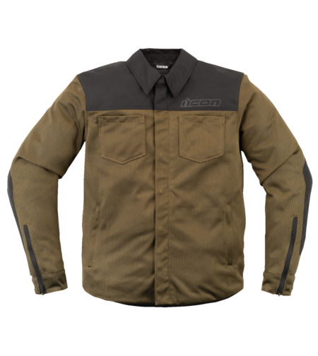 Текстилно мото яке ICON UPSTATE MESH CE GREEN