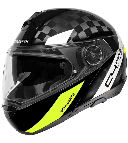 Мото каска SCHUBERTH C4 PRO CARBON AVIO YELLOW