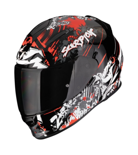 Каска SCORPION EXO-491 SPECTER Black-Red