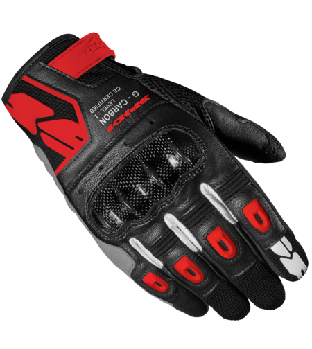 Мото ръкавици SPIDI G-CARBON Red