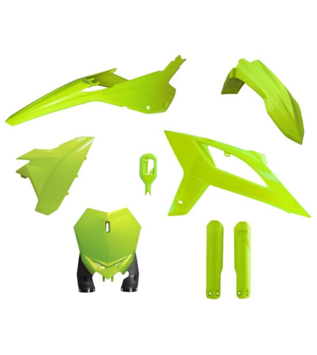 Комплект пластмаси RACETECH Plastic Kit Replica - Beta RX (Neon Yellow)