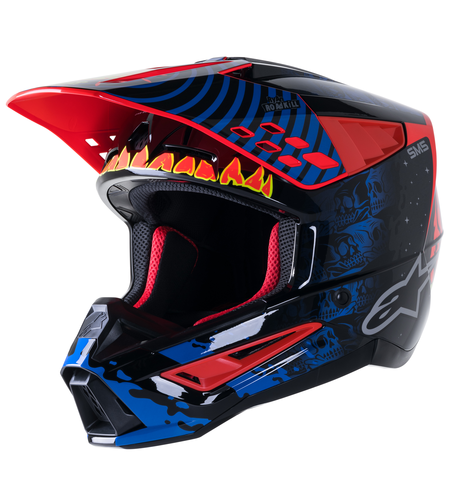 Мотокрос каска Alpinestars SM5 SOL BLACK/RED