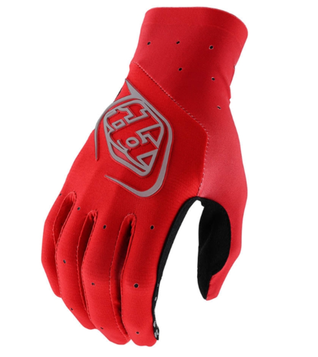 Мотокрос ръкавици TROY LEE DESIGNS SE Ultra Gloves - Solid Red/Black
