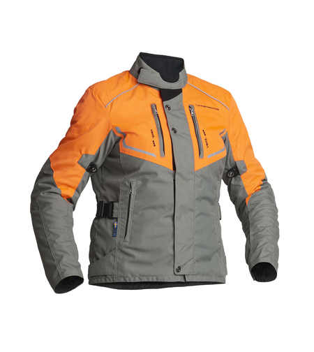 Дамско текстилно мото яке Lindstrands Halden Fog/Orange