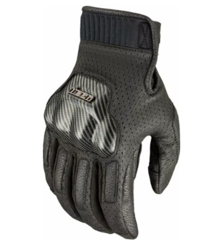 Кожени мото ръкавици ICON OVERLORD3 BK