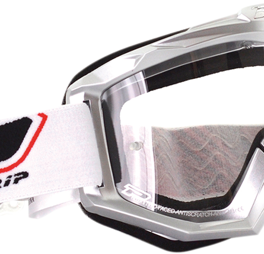 Мотокрос очила PROGRIP 3201 ATZAKI SILVER