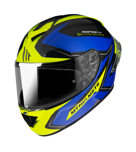 КАСКА MT RAPIDE PRO MASTER A7 GLOSS BLUE