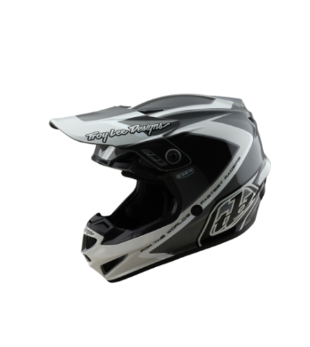 Мотокрос каска TROY LEE DESIGNS GP Shutter - Grey/White
