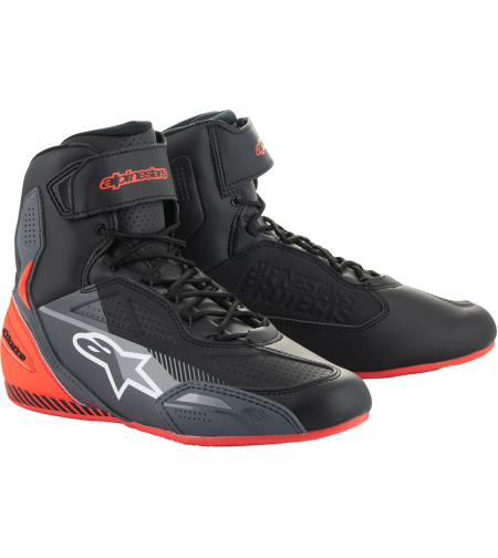 Мото боти ALPINESTARS FASTER-3 BLK/GY/RD