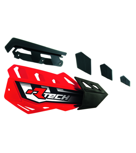Резервни пластмаси за протектори за кормило RACETECH FLX Handguards Replacement Covers Red