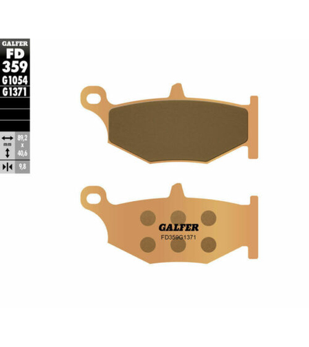 Задни мото накладки Galfer SINTERED COMPOUND FD359G1371