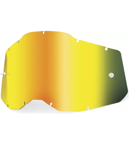 Плака за очила 100% GEN2 RACECRAFT2; ACCURI2; STRATA2 - MIRROR GOLD