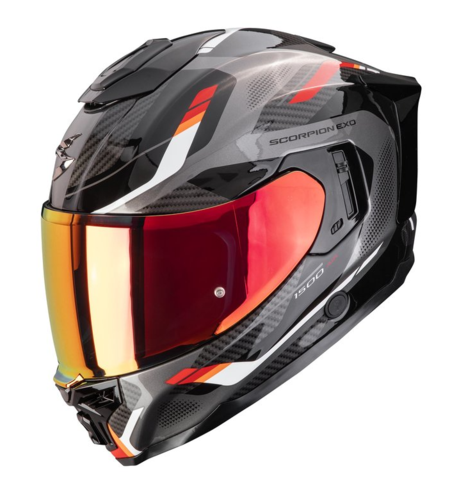 Каска SCORPION EXO-1500 AIR SLEEK Black-Red