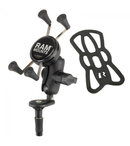 Мото стойка за телефон RAM-MOUNTS RAM-B-176-A-UN7 с основа за вилка на мотоциклет, Размер В