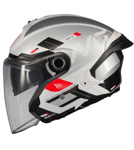 Скутер каска MT COSMO SV SILENCE A2 GREY GLOSS