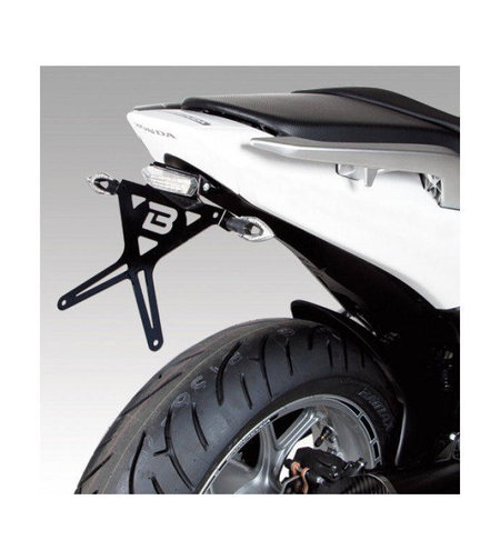 Стойка за номер с вградена задна светлина BARRACUDA Honda Integra/NC